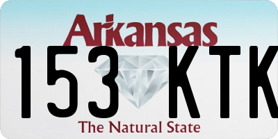 AR license plate 153KTK