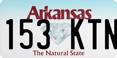 AR license plate 153KTN