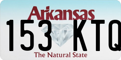 AR license plate 153KTQ