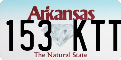 AR license plate 153KTT