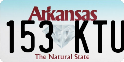AR license plate 153KTU