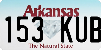 AR license plate 153KUB