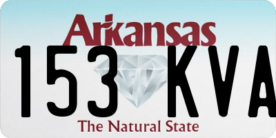 AR license plate 153KVA