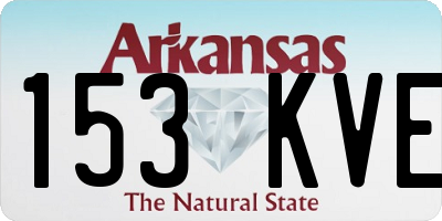 AR license plate 153KVE