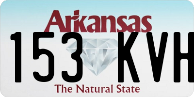 AR license plate 153KVH
