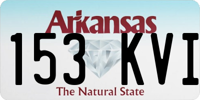 AR license plate 153KVI