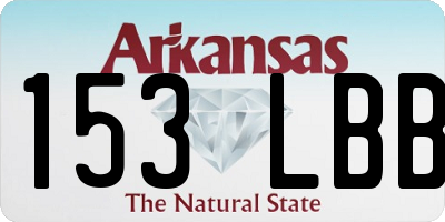 AR license plate 153LBB