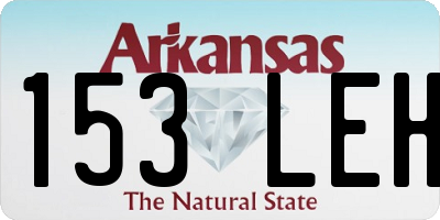 AR license plate 153LEH