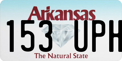 AR license plate 153UPH