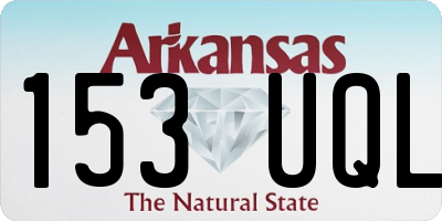 AR license plate 153UQL