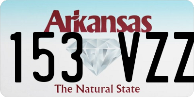 AR license plate 153VZZ
