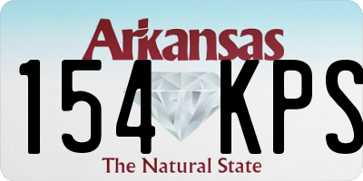 AR license plate 154KPS