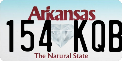 AR license plate 154KQB