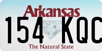 AR license plate 154KQC