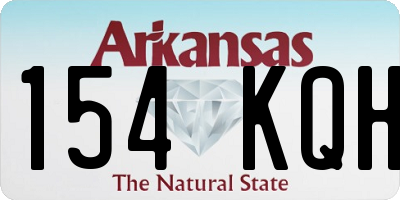 AR license plate 154KQH