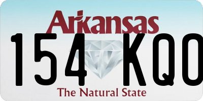 AR license plate 154KQO