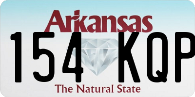 AR license plate 154KQP