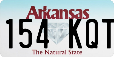 AR license plate 154KQT