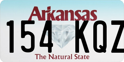 AR license plate 154KQZ