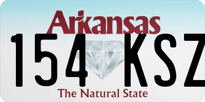 AR license plate 154KSZ