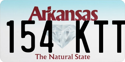 AR license plate 154KTT