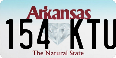 AR license plate 154KTU