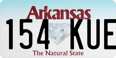 AR license plate 154KUE