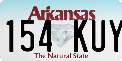 AR license plate 154KUY