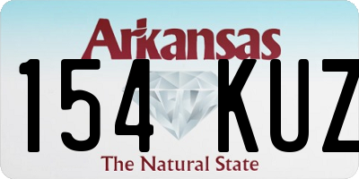AR license plate 154KUZ