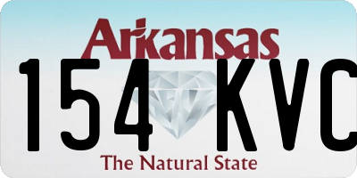 AR license plate 154KVC