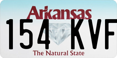 AR license plate 154KVF