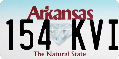 AR license plate 154KVI