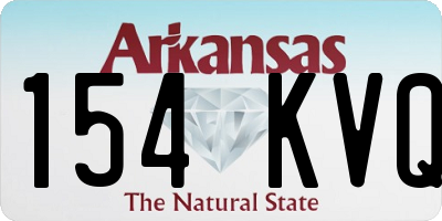 AR license plate 154KVQ