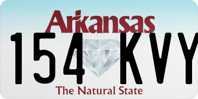 AR license plate 154KVY