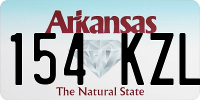 AR license plate 154KZL