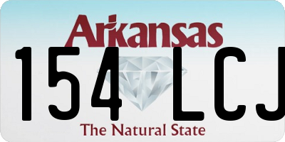 AR license plate 154LCJ