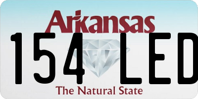 AR license plate 154LED