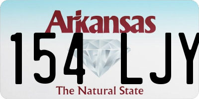 AR license plate 154LJY