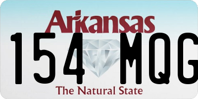 AR license plate 154MQG