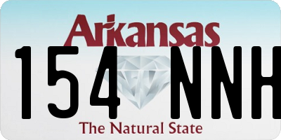 AR license plate 154NNH