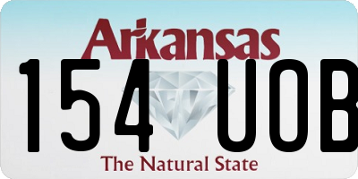 AR license plate 154UOB