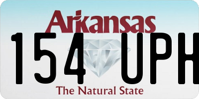 AR license plate 154UPH