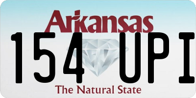 AR license plate 154UPI