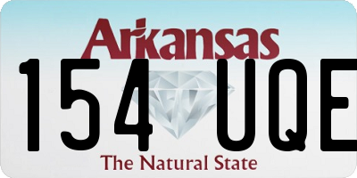 AR license plate 154UQE