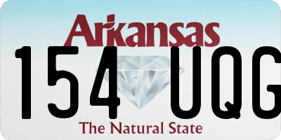 AR license plate 154UQG