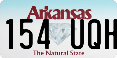 AR license plate 154UQH