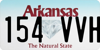 AR license plate 154VVH