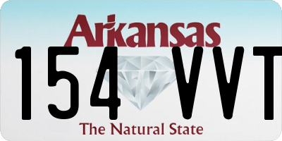 AR license plate 154VVT