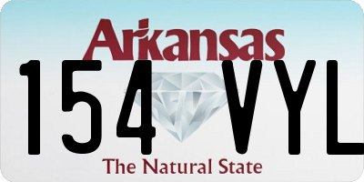 AR license plate 154VYL