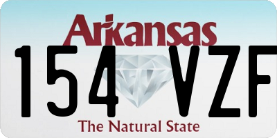 AR license plate 154VZF